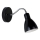 Nordlux - Vægspot fleksibel CYCLONE 1xE14/15W/230V sort