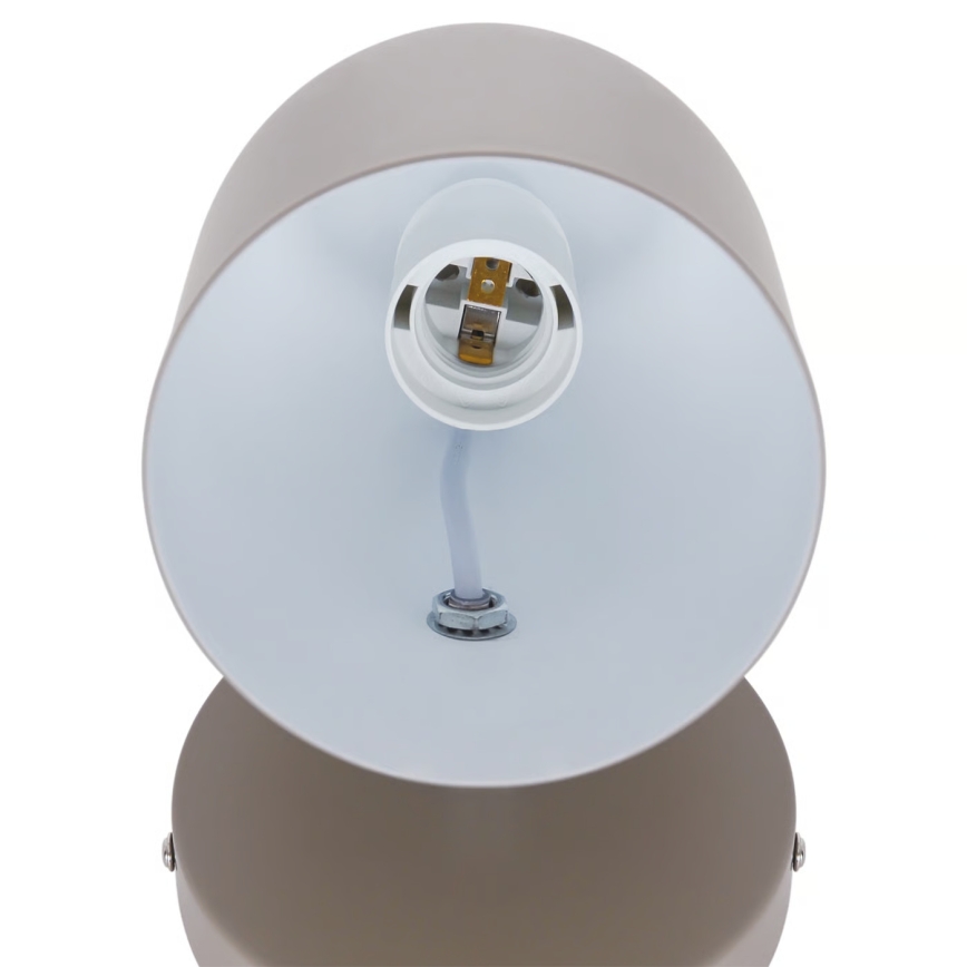 Nordlux - Vægspot GASTON 1xE27/15W/230V brun