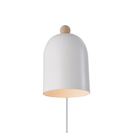 Nordlux - Vægspot GASTON 1xE27/15W/230V hvid