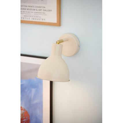 Nordlux - Vægspot POP 1xE27/18W/230V beige