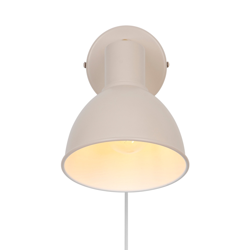 Nordlux - Vægspot POP 1xE27/18W/230V beige