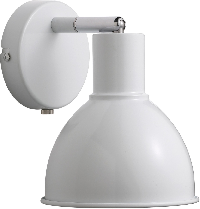 Nordlux - Vægspot POP 1xE27/18W/230V hvid