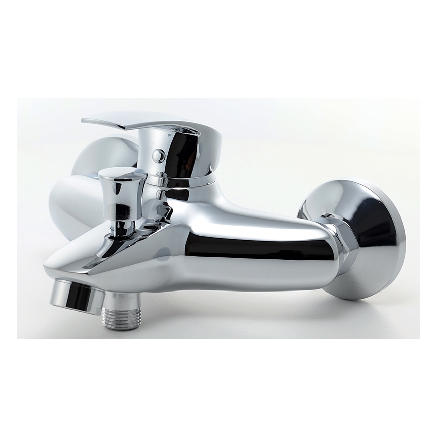 Novaservis - Badekarsbatteri METALIA, blank krom