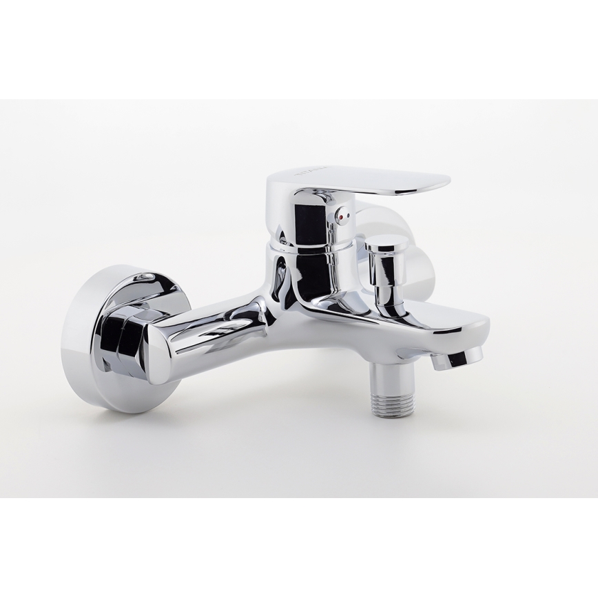 Novaservis - Badekarsæt med blandingsbatteri TITANIA COSMOS blank krom