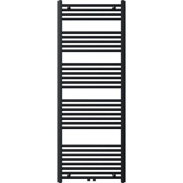 Novaservis - Badeværelses stige-radiator 836W/230V 160x60 cm sort, lige