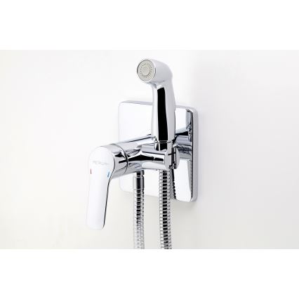 Novaservis - Bidethane m. sprayer for skjult installation METALIA skinnende krom