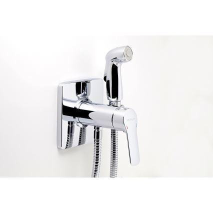 Novaservis - Bidethane m. sprayer for skjult installation METALIA skinnende krom
