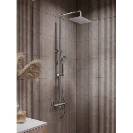 Novaservis - Brusesæt med termostathane METALIA ECO skinnende krom