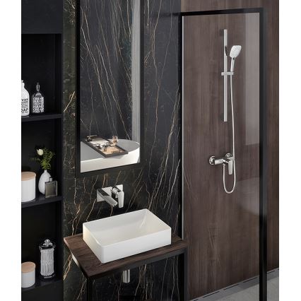 Novaservis - Håndvaskarmatur til skjult installation METALIA ECO skinnende krom