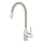 Novaservis - Hane m. fleksibel arm skinnende krom/beige