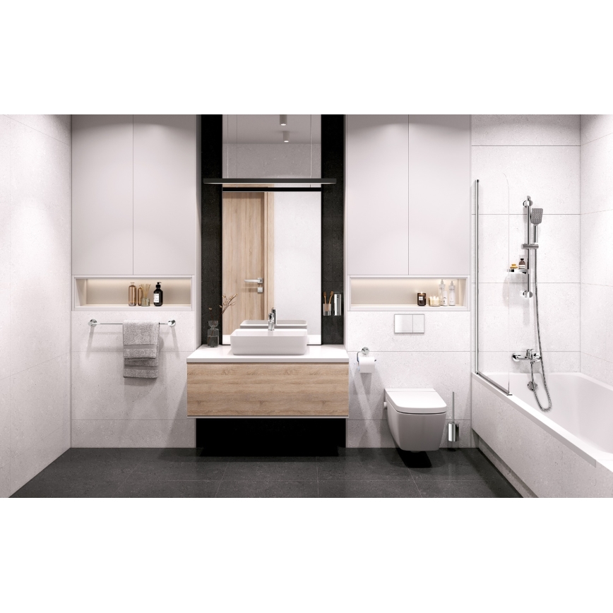 Novaservis - Hane METALIA 15,5 cm skinnende krom