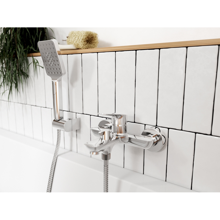 Novaservis - Hane til badekar METALIA skinnende krom