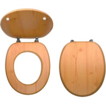Novaservis - Toiletsæde i MDF med fyrretræsdekoration