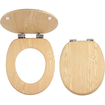 Novaservis - Toiletsæde SoftClose MDF/dekor ask