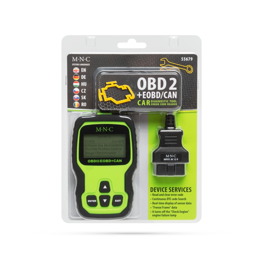 OBD2/12V autodiagnose