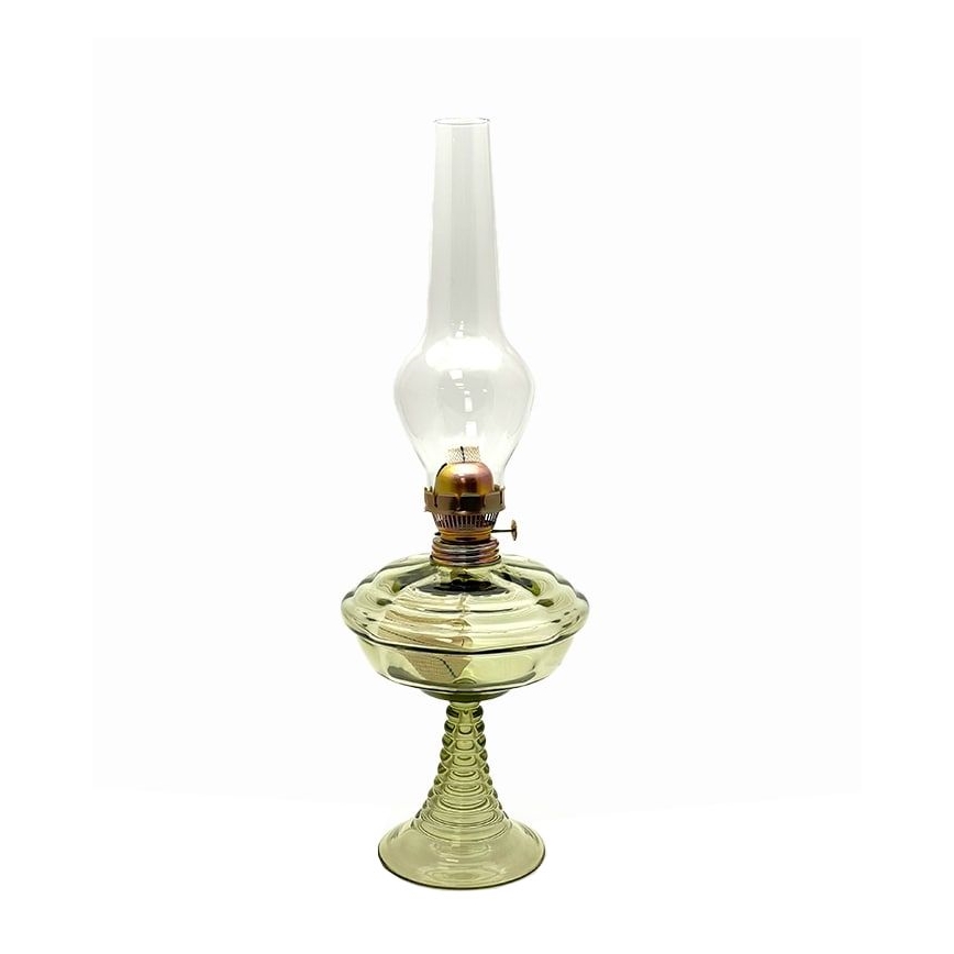 Olielampe MILADA 50 cm grøn