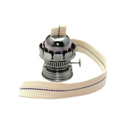 Olielampe POLY 38 cm kobber