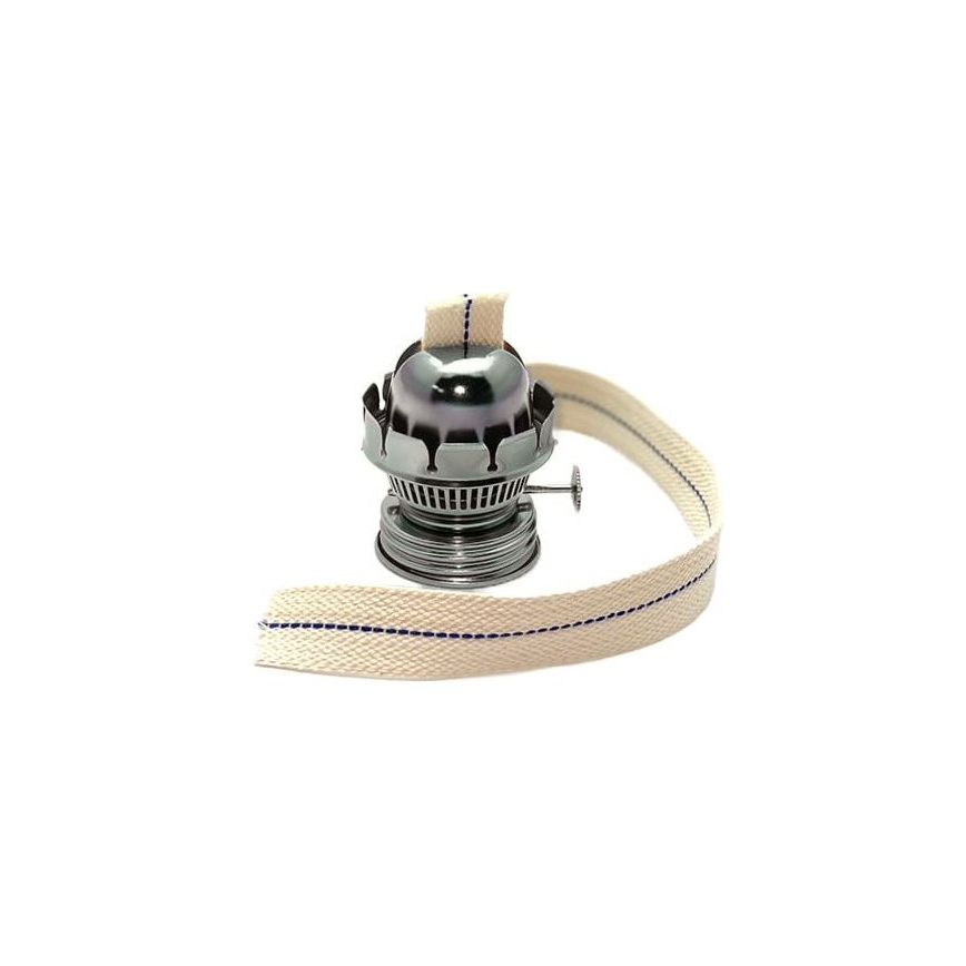 Olielampe POLY 38 cm kobber