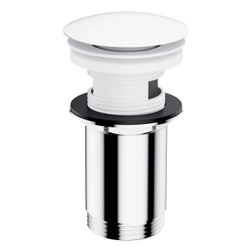 OMNIRES A706BM - CLICK-CLACK vaskafløb pr. 6,6 cm mat hvid