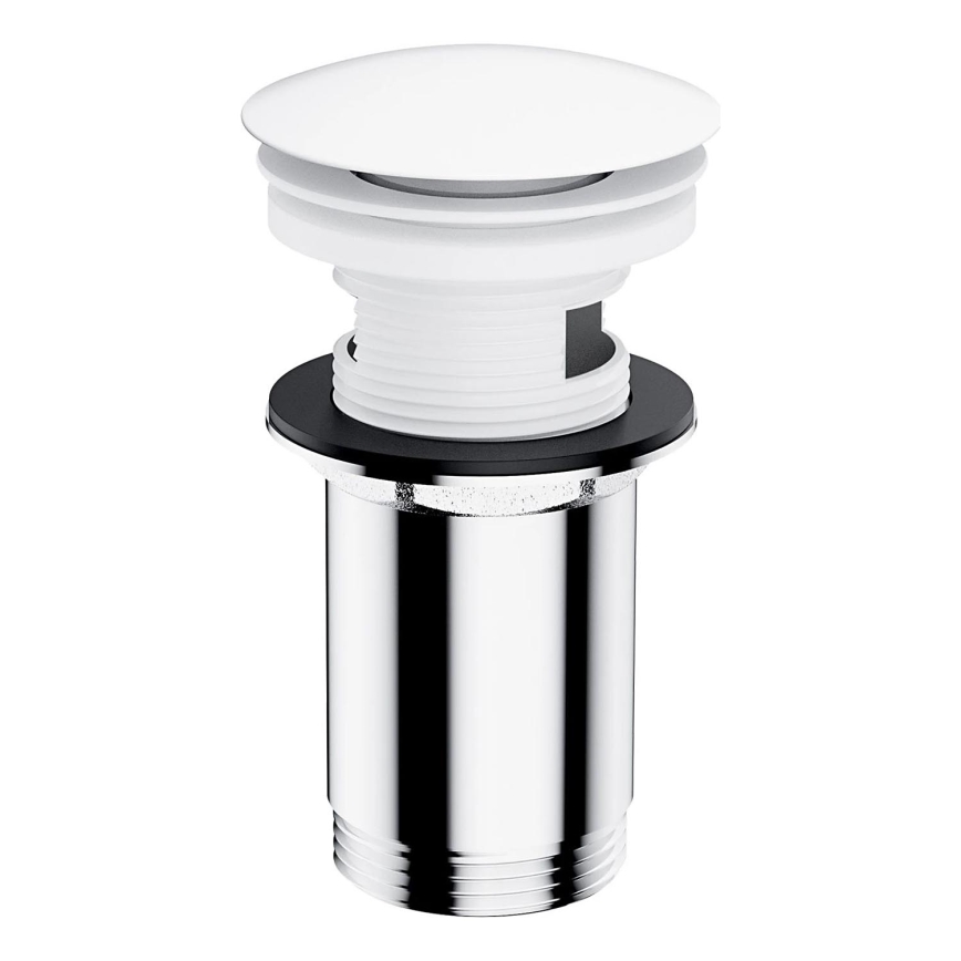 OMNIRES A706BM - CLICK-CLACK vaskafløb pr. 6,6 cm mat hvid