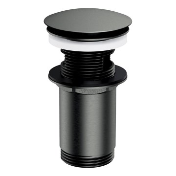 OMNIRES A706GR - CLICK-CLACK vaskafløb pr. 6,6 cm børstet grafit