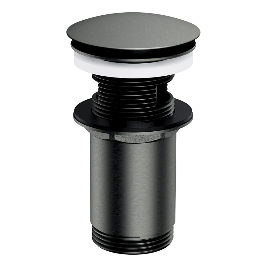 OMNIRES A706GR - CLICK-CLACK vaskafløb pr. 6,6 cm børstet grafit