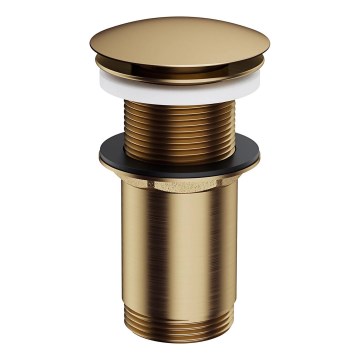 OMNIRES A716BR - CLICK-CLACK vaskafløb pr. 6,6 cm i børstet antik bronze