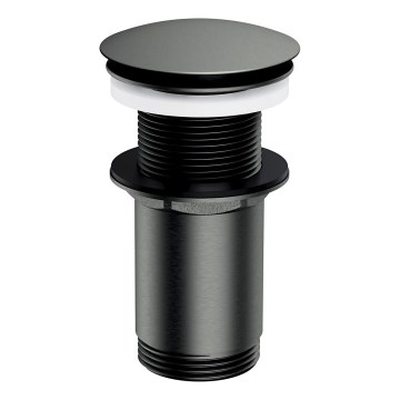 OMNIRES A716GR - CLICK-CLACK vaskafløb pr. 6,6 cm børstet grafit