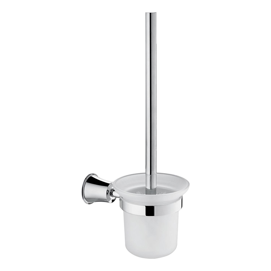 OMNIRES AL53620CR - Væghængt toiletbørste ART LINE skinnende krom