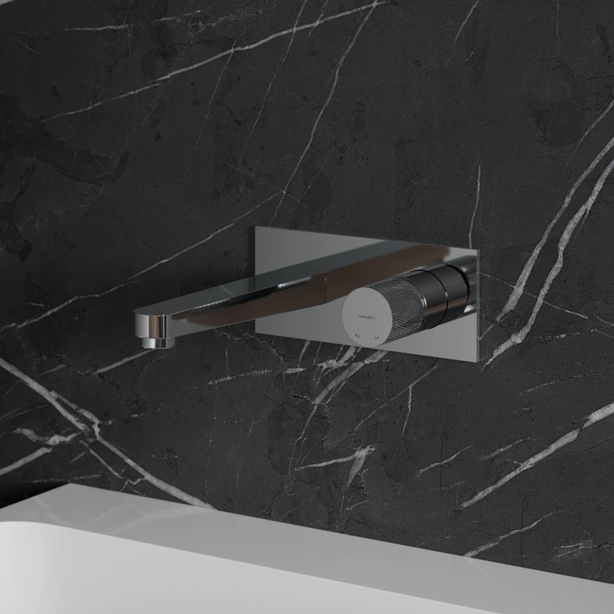 OMNIRES CT8015CR - Håndvaskarmatur til skjult installation CONTOUR skinnende krom