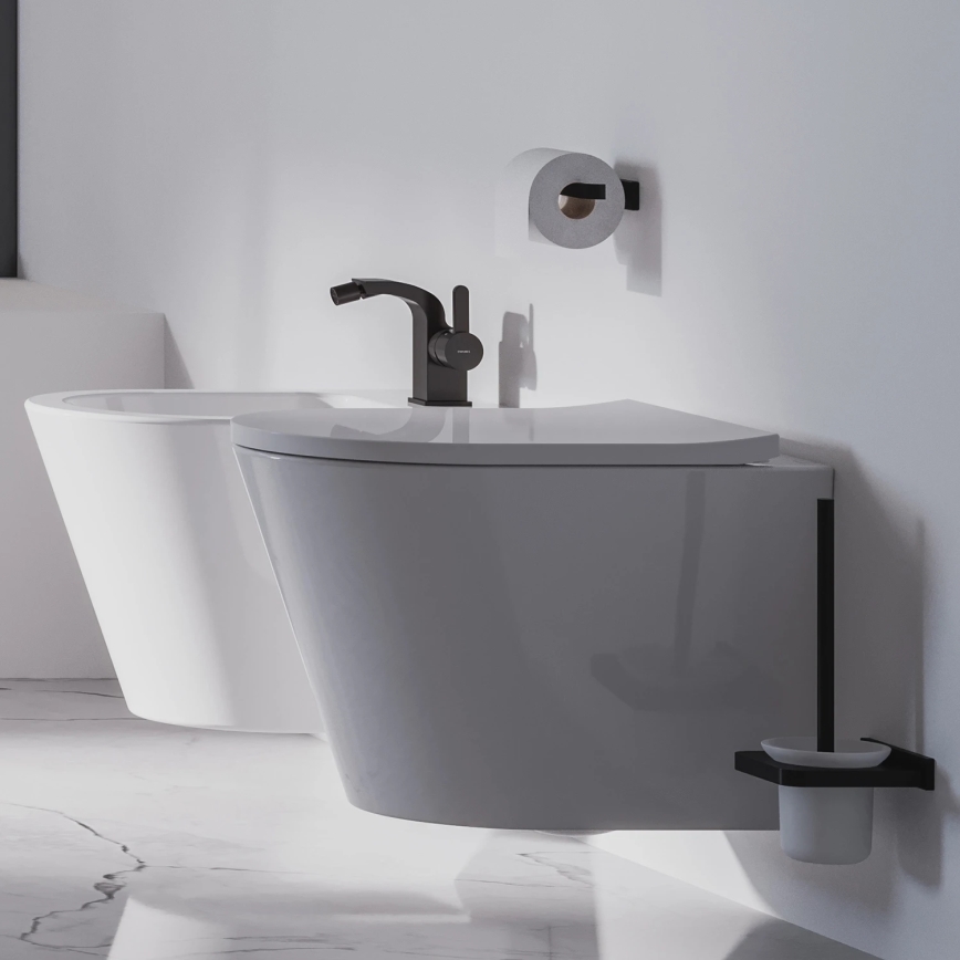OMNIRES DA70510BL - Toiletrulleholder DARLING semi-mat sort