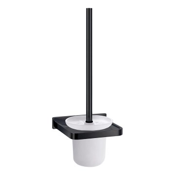 OMNIRES DA70620BL - Vægmonteret WC-børste DARLING mat sort