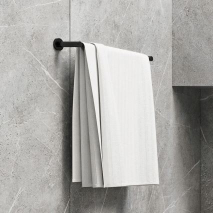 OMNIRES MP60214BL - Væghængt håndklædestang MODERN PROJECT 40 cm mat sort