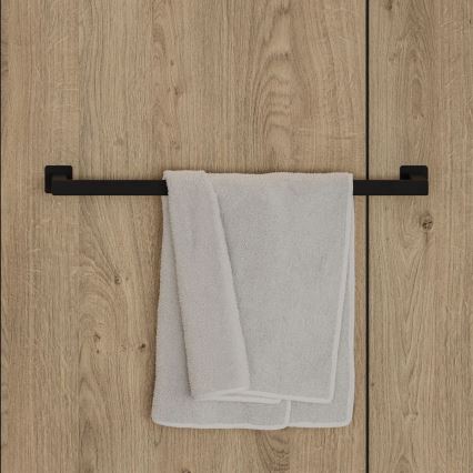 OMNIRES NL80216BL - Væghængt håndklædestang NELSON 62 cm mat sort