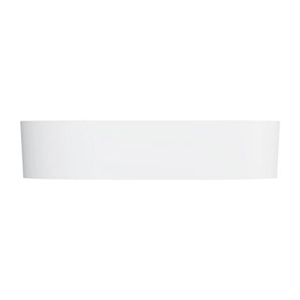 OMNIRES OVOUNBM - Håndvask til bordplade OVO 55x36 cm dolomit/mat hvid