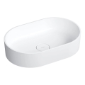 OMNIRES OVOUNBM - Vask til bordplade OVO 55x36 cm dolomit/mat hvid