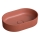 OMNIRES OVOUNTE - Bordpladevask OVO 55x36 cm, dolomit/mat terracotta
