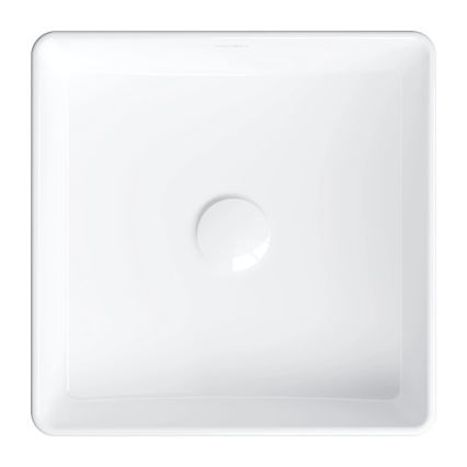 OMNIRES PASADENA360BP - Bordmonteret håndvask PASADENA 36x36 cm keramik/højglans hvid