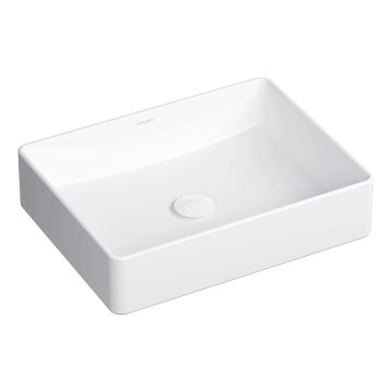 OMNIRES PASADENA470BP - Vask til bordplade PASADENA 47x36 cm keramisk/højglans hvid