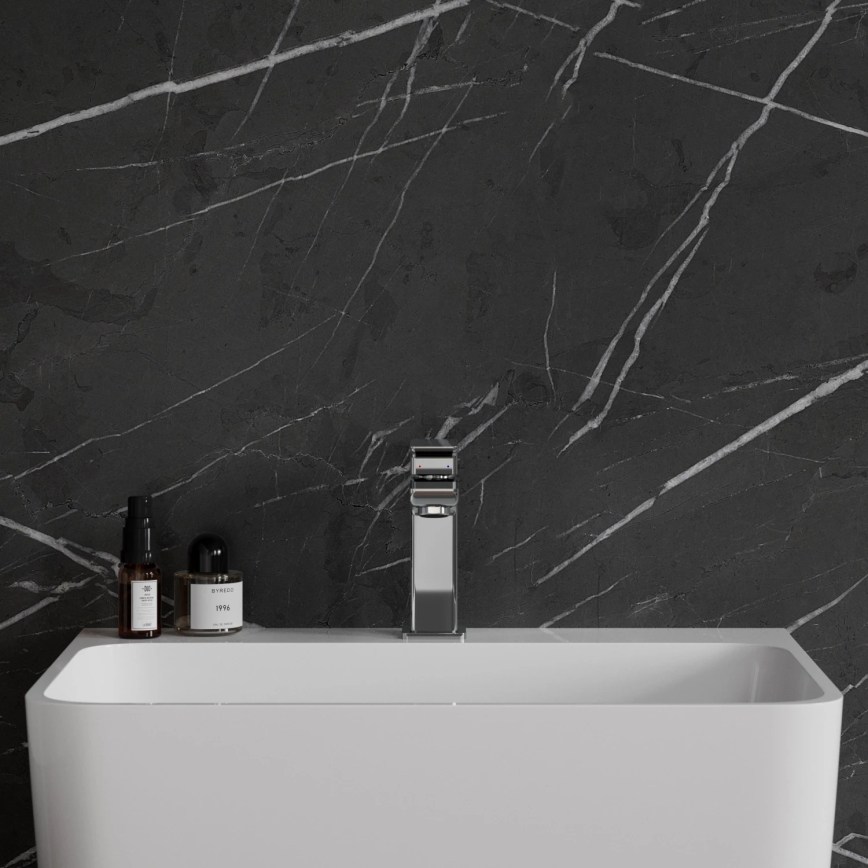 OMNIRES PM7410CR - Hane PARMA 15 cm skinnende krom