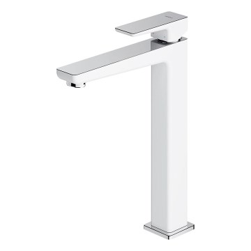 OMNIRES PM7412CRB - Hane PARMA 27,3 cm skinnende krom/hvid