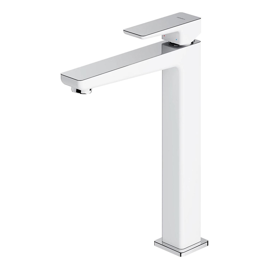 OMNIRES PM7412CRB - Hane PARMA 27,3 cm skinnende krom/hvid