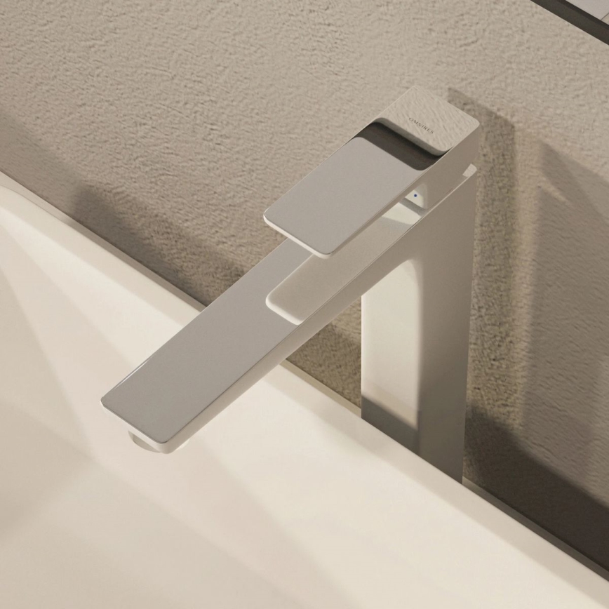 OMNIRES PM7412CRB - Hane PARMA 27,3 cm skinnende krom/hvid