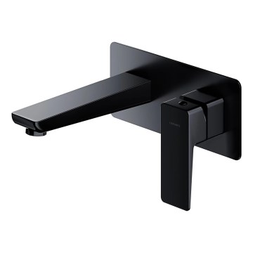OMNIRES PM7415BL - Håndvaskarmatur til skjult installation PARMA mat sort