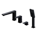 OMNIRES PM7432BL - Hane til badekar 4-huls PARMA mat sort
