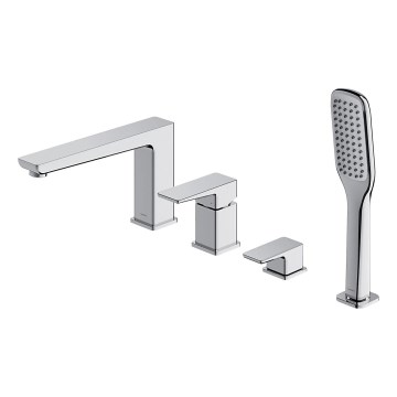 OMNIRES PM7432CR - Hane til badekar 4-huls PARMA skinnende krom