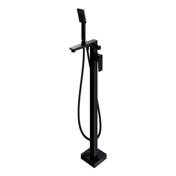 OMNIRES PM7433BL - Fritstående badesæt med hane PARMA mat sort