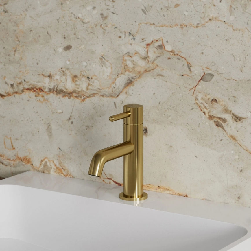 OMNIRES Y1210NGLB - Håndvaskarmatur Y 16,2 cm børstet guld