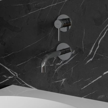 OMNIRES Y1215NCR - Håndvaskarmatur til skjult installation Y skinnende krom