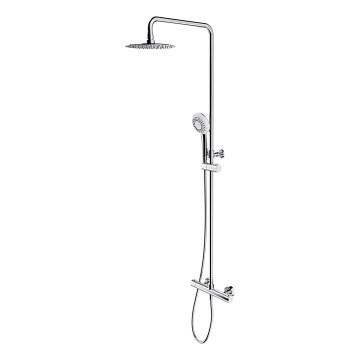 OMNIRES Y1244X/6CR - Brusesæt m. termostathane Y skinnende krom